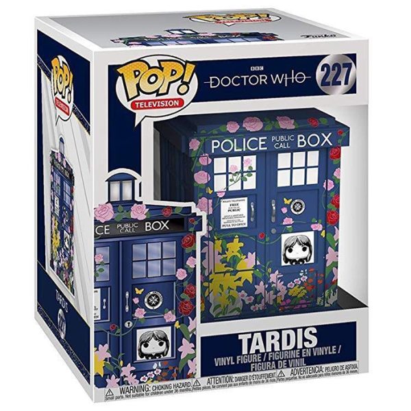 Pop Figurine Pop Tardis with flowers (Doctor Who) Figurine in box