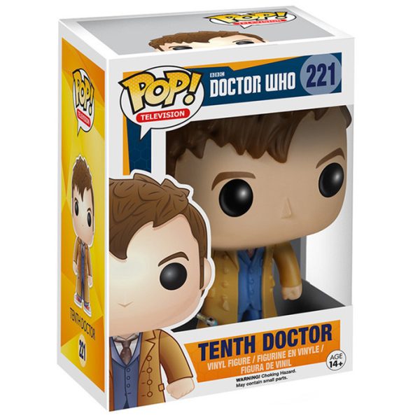 Pop Figurine Pop Tenth Doctor (Doctor Who) Figurine in box