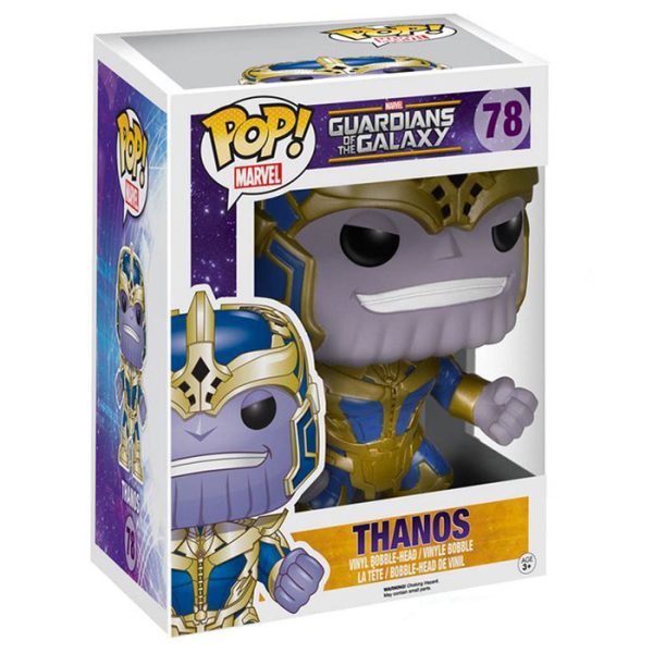 Pop Figurine Pop Thanos (Les Gardiens De La Galaxie) Figurine in box