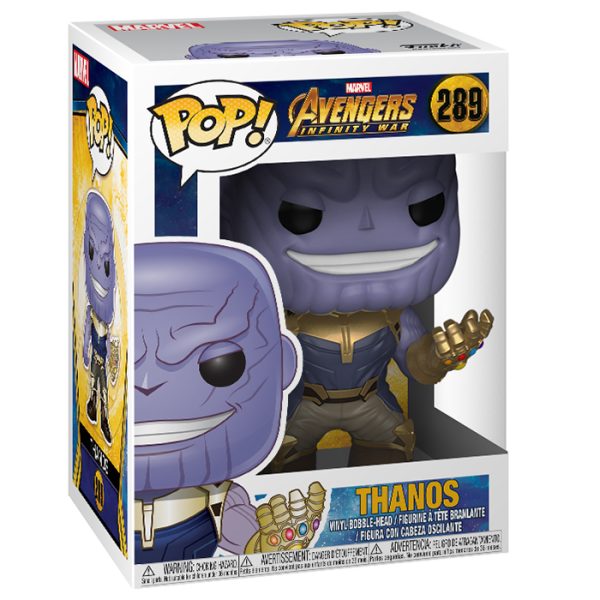 Pop Figurine Pop Thanos with gauntlet (Avengers Infinity War) Figurine in box