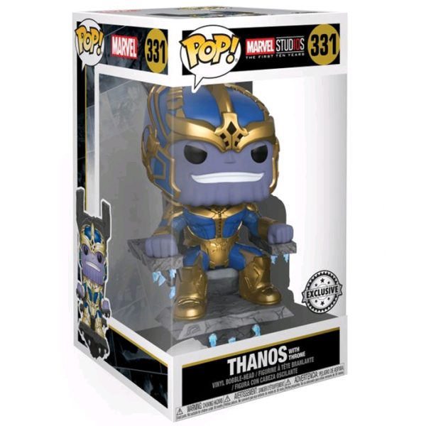 Pop Figurine Pop Thanos (Marvel) Figurine in box