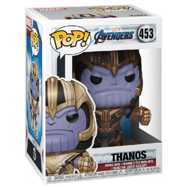 Pop Figurine Pop Thanos (Avengers Endgame) Figurine in box