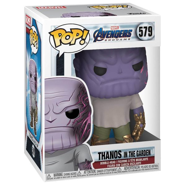 Pop Figurine Pop Thanos in the garden (Avengers Endgame) Figurine in box