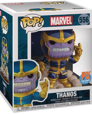 Pop Figurine Pop Thanos snap (Marvel) Figurine in box