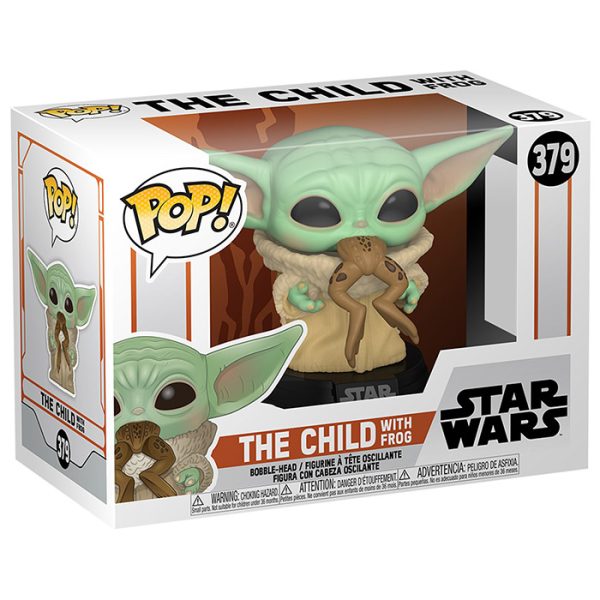 Pop Figurine Pop The Child with Frog (Star Wars The Mandalorian) Figurine in box