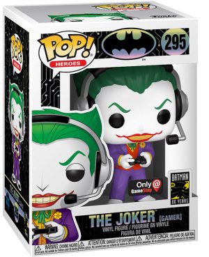 Pop Figurine Pop The Joker gamer (DC Comics) Figurine in box