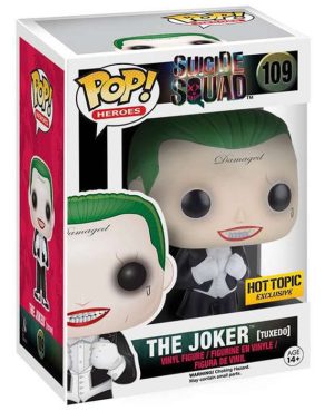 Pop Figurine Pop The Joker with tuxedo (Suicide Squad) Figurine in box