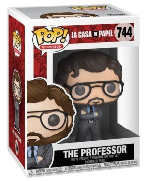 Pop Figurine Pop The Professor (La Casa De Papel) Figurine in box