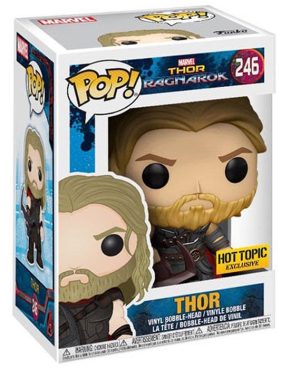 Pop Figurine Pop Thor holding Surtur's faceplate (Thor Ragnarok) Figurine in box