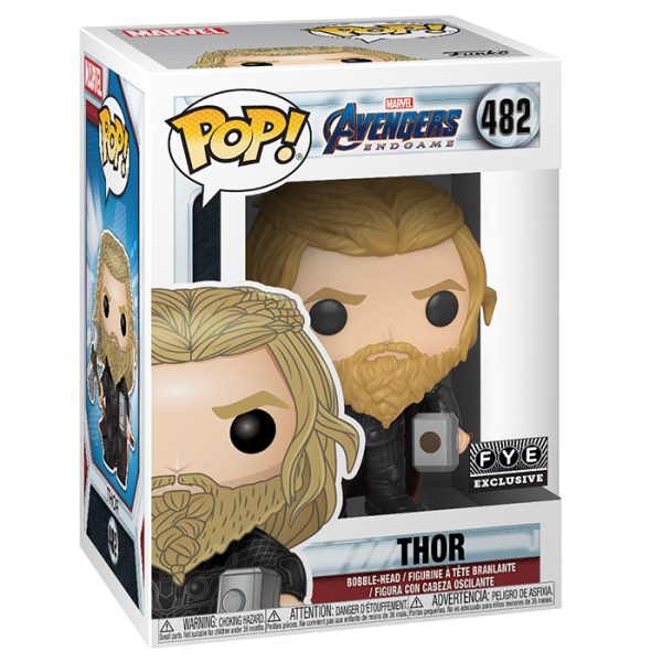 Pop Figurine Pop Thor with Mjolnir and Stormbreaker (Avengers Endgame) Figurine in box