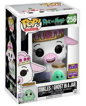 Pop Figurine Pop Tinkles et Ghost in a Jar (Rick and Morty) Figurine in box