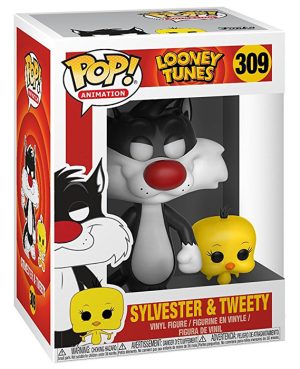 Pop Figurines Pop Sylvester and Tweety (Looney Tunes) Figurine in box