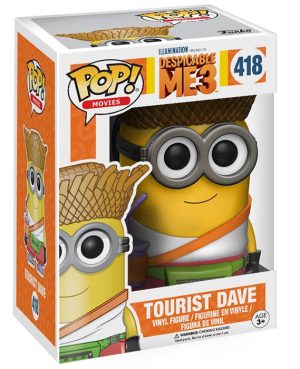 Pop Figurine Pop Tourist Dave (Moi, moche et m?chant 3) Figurine in box