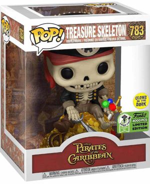 Pop Figurine Pop Treasure Skeleton glows in the dark (Pirates of the Caribbean) Figurine in box