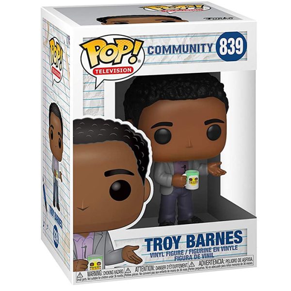 Pop Figurine Pop Troy Barnes (Community) Figurine in box