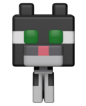Figurine Pop Tuxedo Cat (Minecraft)