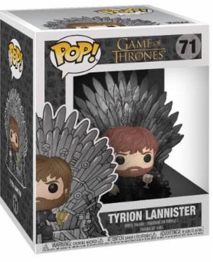 Pop Figurine Pop Tyrion on Iron Throne (Game Of Thrones) Figurine in box