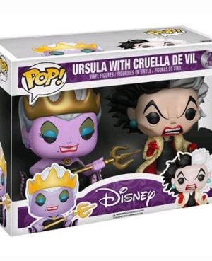 Pop Figurines Pop Ursula et Cruella De Vil (Disney) Figurine in box