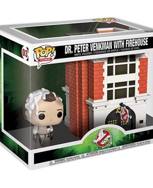 Pop Figurines Pop Dr Peter Venkman with Firehouse (Ghostbusters) Figurine in box