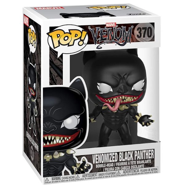Pop Figurine Pop Venomized Black Panther (Venom) Figurine in box
