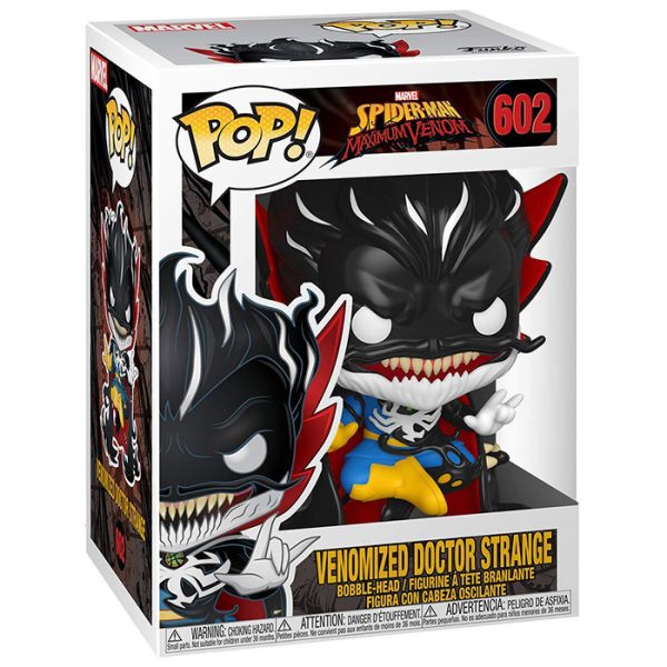 Pop Figurine Pop Venomized Doctor Strange (Spiderman Maximum Venom) Figurine in box