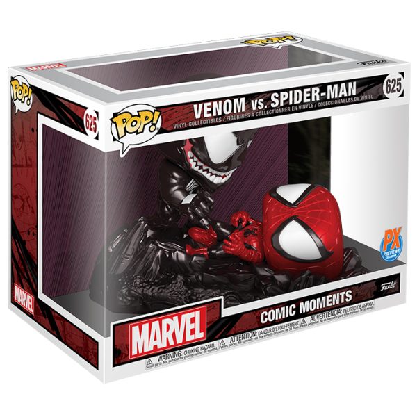 Pop Figurine Pop Venom VS Spiderman (Marvel) Figurine in box