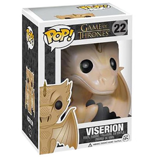 Pop Figurine Pop Viserion (Game Of Thrones) Figurine in box