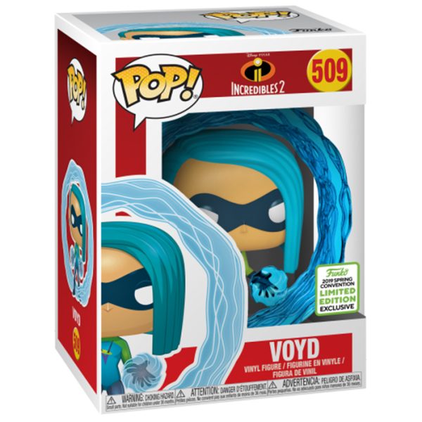 Pop Figurine Pop Voyd (Incredibles 2) Figurine in box
