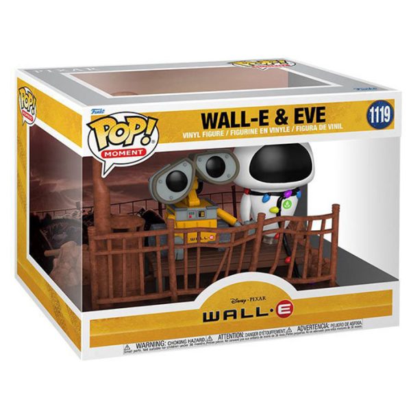 Pop Figurines Pop Wall-E & Eve (Wall-E) Figurine in box