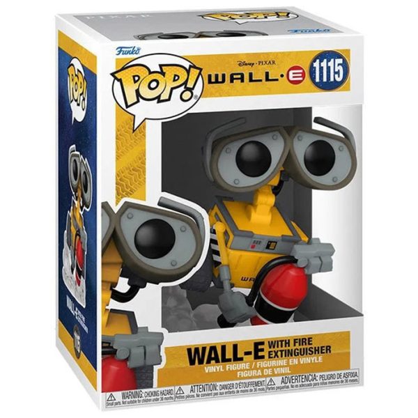Pop Figurine Pop Wall-E with Fire Extinguisher (Wall-E) Figurine in box