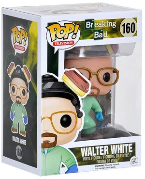 Pop Figurine Pop Walter White green hazmat suit (Breaking Bad) Figurine in box