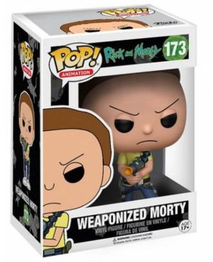 Pop Figurine Pop Weaponized Morty (Rick and Morty) Figurine in box
