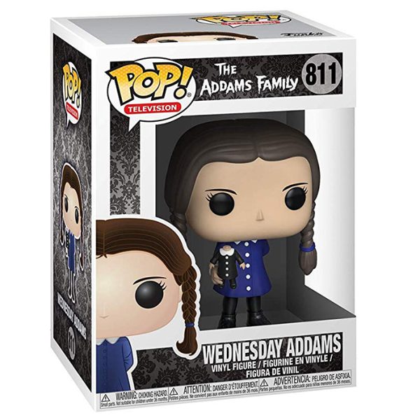 Pop Figurine Pop Wednesday Addams (The Addams Family) Figurine in box