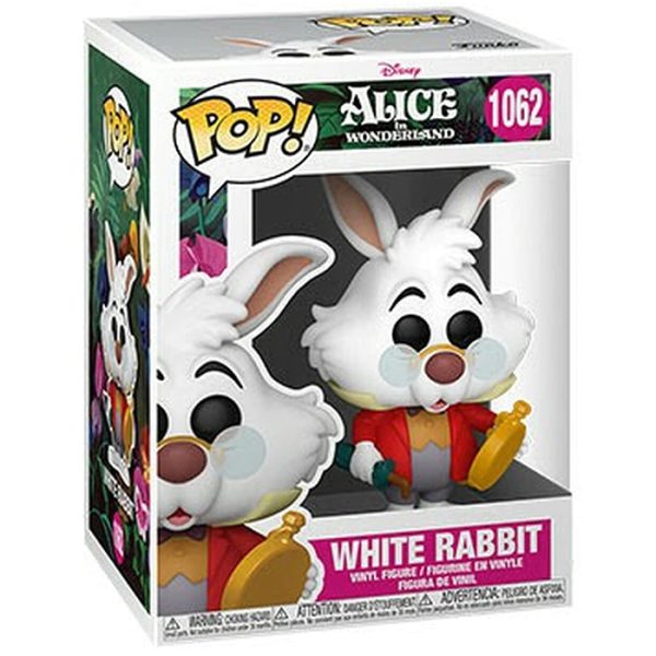 Pop Figurine Pop White Rabbit (Alice Au Pays Des Merveilles) Figurine in box