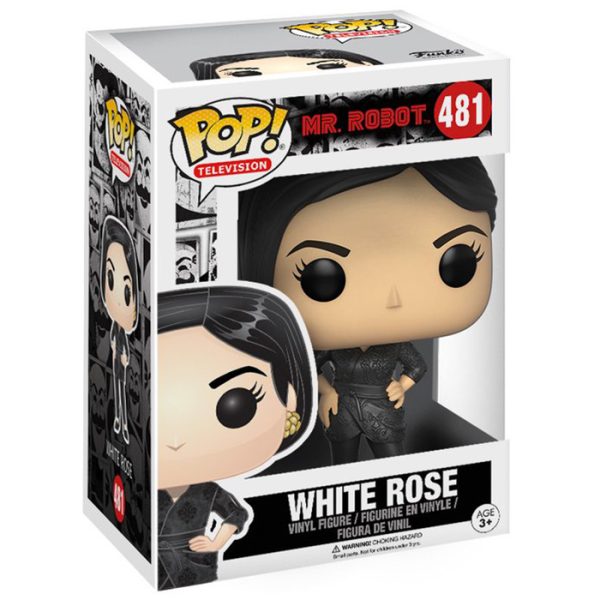 Pop Figurine Pop White Rose (Mr Robot) Figurine in box