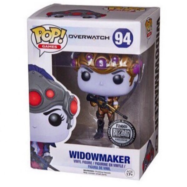 Pop Figurine Pop Widowmaker gold (Overwatch) Figurine in box