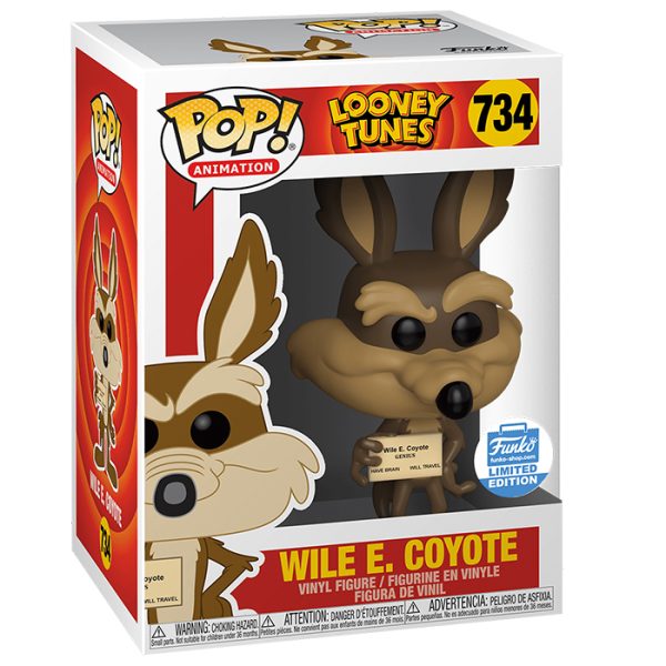 Pop Figurine Pop Wile E. Coyote (Looney Tunes) Figurine in box