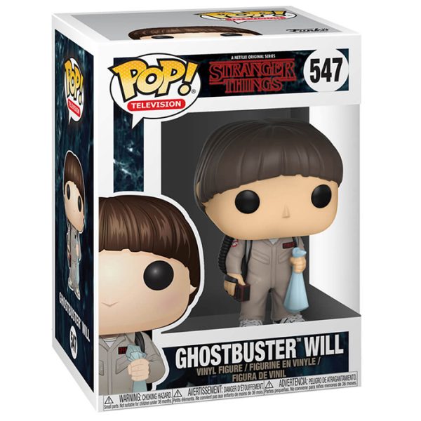 Pop Figurine Pop Ghostbuster Will (Stranger Things) Figurine in box