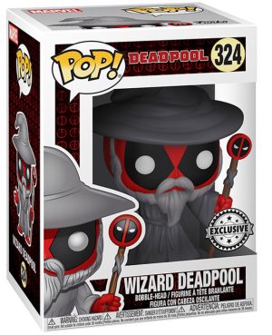 Pop Figurine Pop Wizard Deadpool (Deadpool) Figurine in box