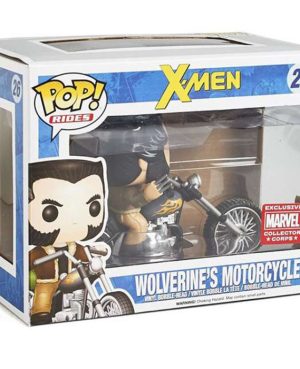 Pop Figurine Pop Wolverine's motorcycle (X-Men) Figurine in box