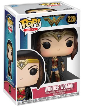 Pop Figurine Pop Wonder woman with cloak (Wonder Woman) Figurine in box