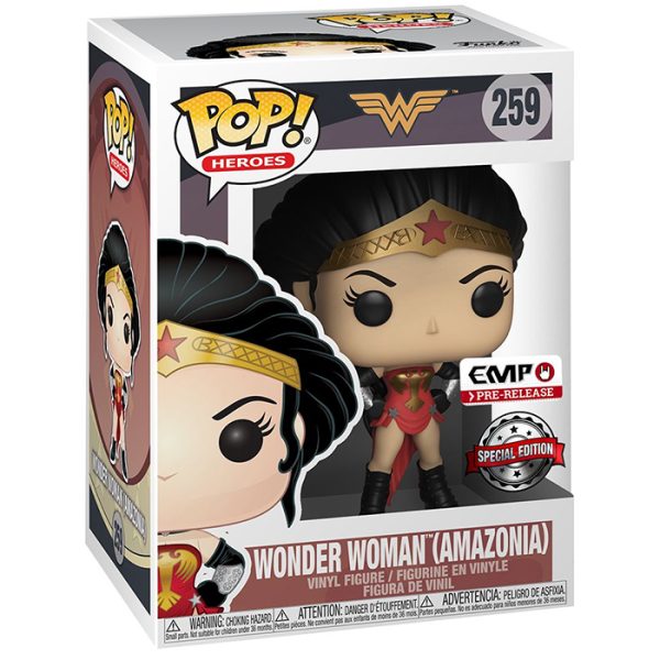 Pop Figurine Pop Wonder Woman Amazonia (Wonder Woman) Figurine in box