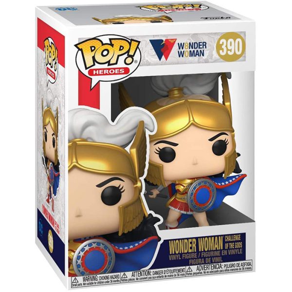 Pop Figurine Pop Wonder Woman (Challenge of the Gods) Figurine in box
