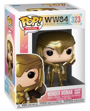 Pop Figurine Pop Wonder Woman Golden Armor (Wonder Woman 1984) Figurine in box