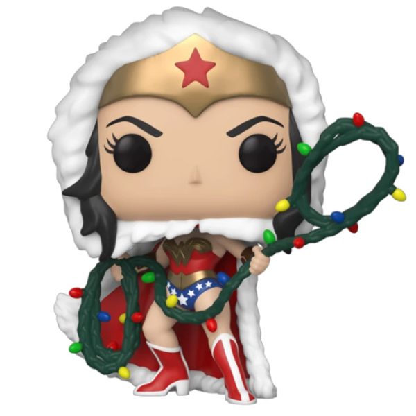 Figurine Pop Wonder Woman with String Light Lasso (DC Comics)
