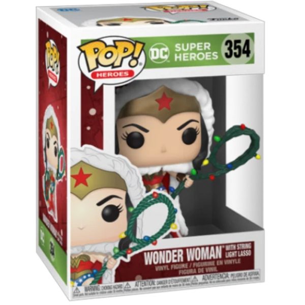 Pop Figurine Pop Wonder Woman with String Light Lasso (DC Comics) Figurine in box