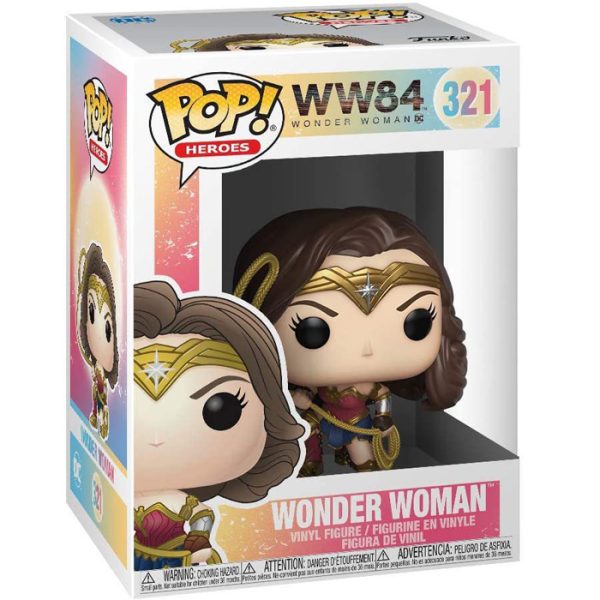 Pop Figurine Pop Wonder Woman Metallic (Wonder Woman 1984) Figurine in box