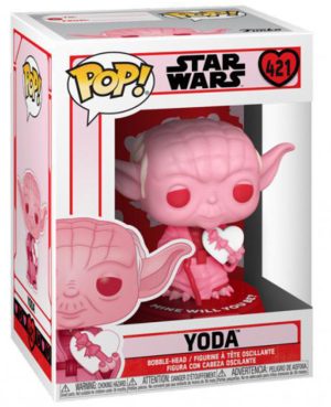 Pop Figurine Pop Yoda Saint Valentin (Star Wars) Figurine in box