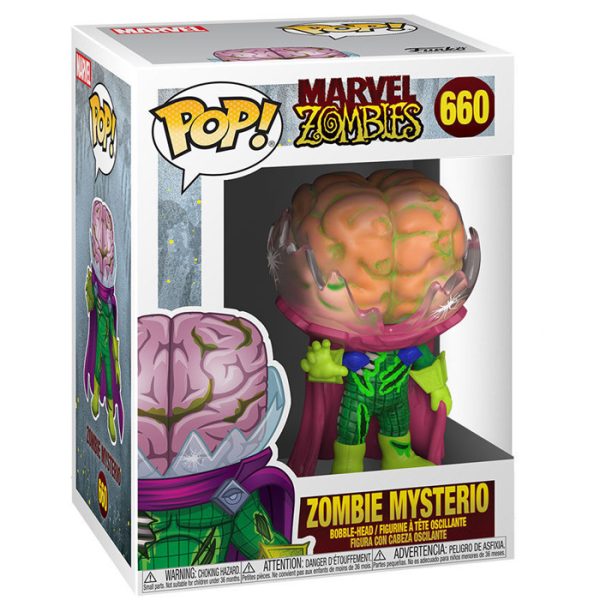 Pop Figurine Pop Zombie Mysterio (Marvel Zombies) Figurine in box